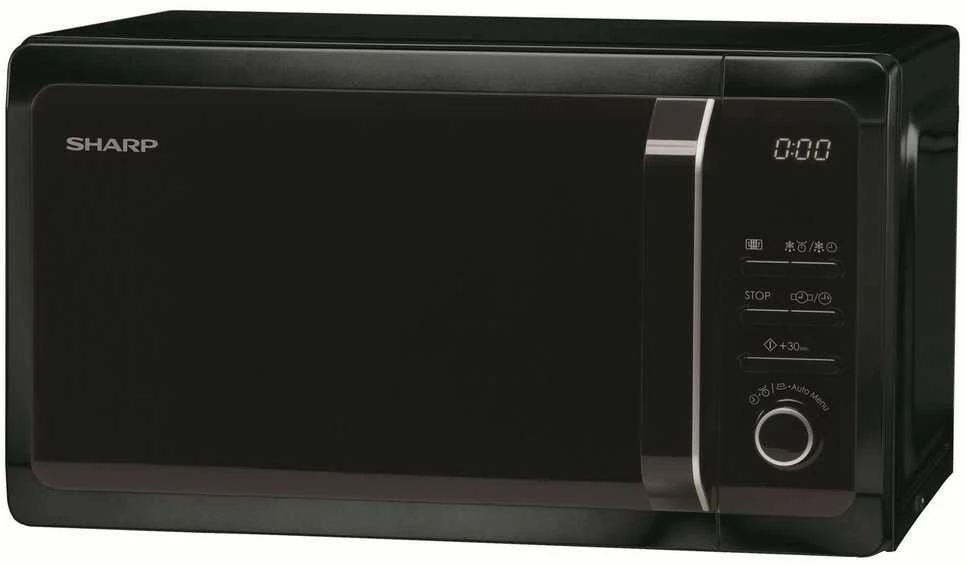 Mikrobangų krosnelė Mircowave, Sharp, 20l, juodas