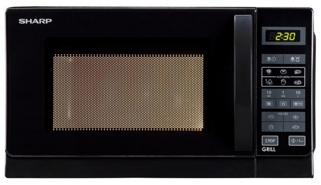 Mikrobangų krosnelė su kepintuvu Sharp R-642 BKW