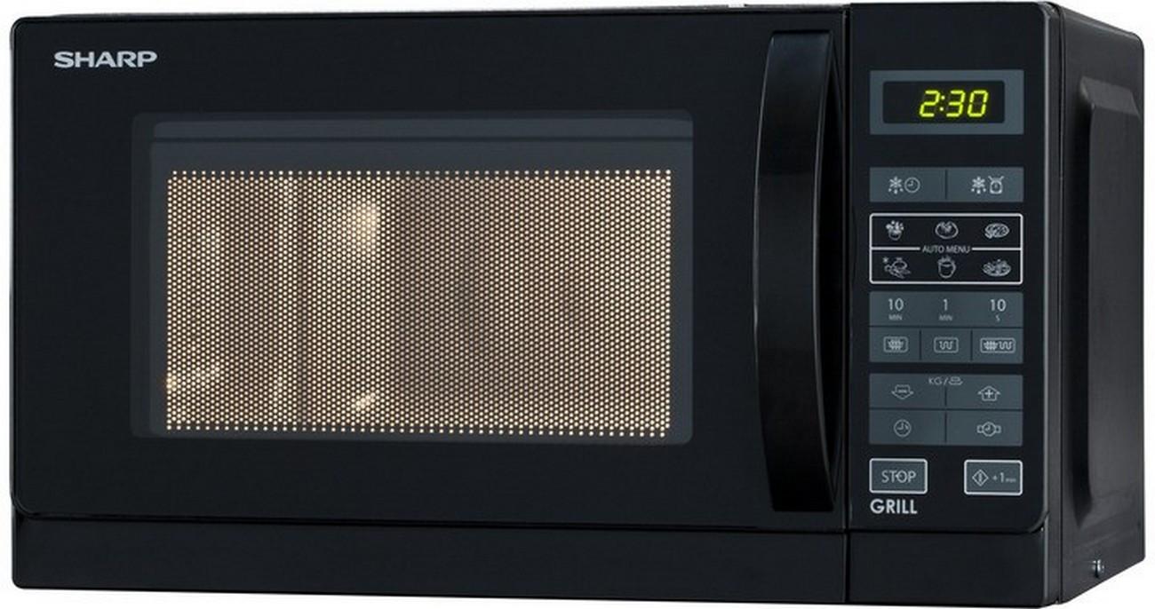 Mikrobangų krosnelė su kepintuvu Sharp R-642 BKW