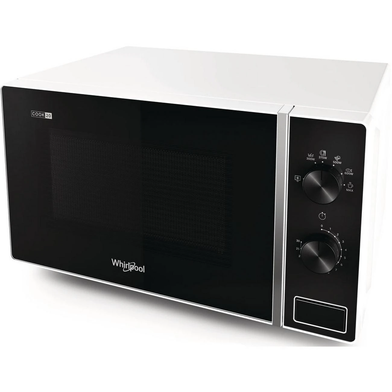 Viryklė mikrobangų krosnelė Whirlpool MWP 101 W (700W, 20l, baltos spalvos)