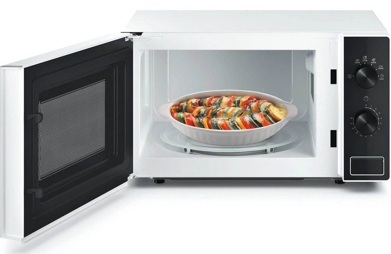 Viryklė mikrobangų krosnelė Whirlpool MWP 101 W (700W, 20l, baltos spalvos)