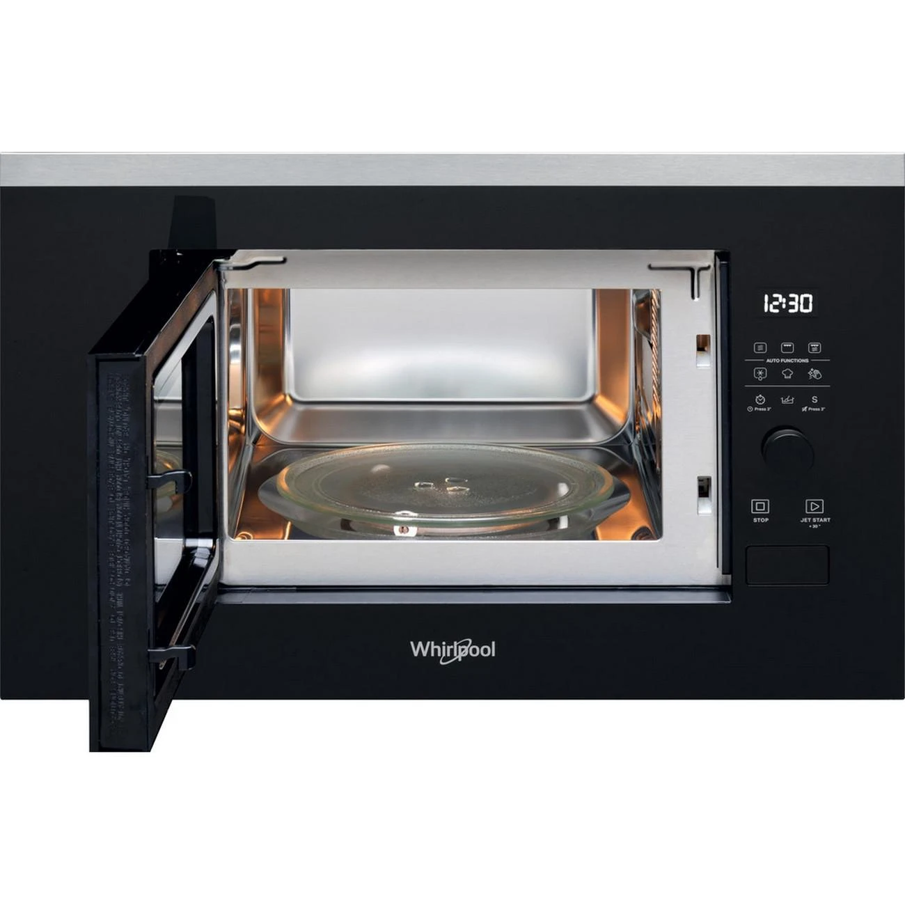 Įmontuojama mikrobangų krosnelė Whirlpool WMF200G NB