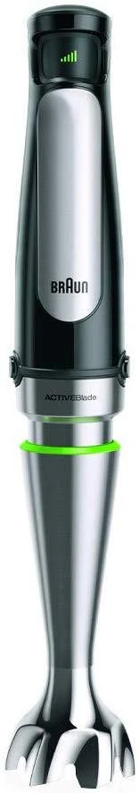 Braun MQ 7025X 0,6 L Panardinamas maišytuvas Juoda, Nerūdijančiojo plieno 1000 W
