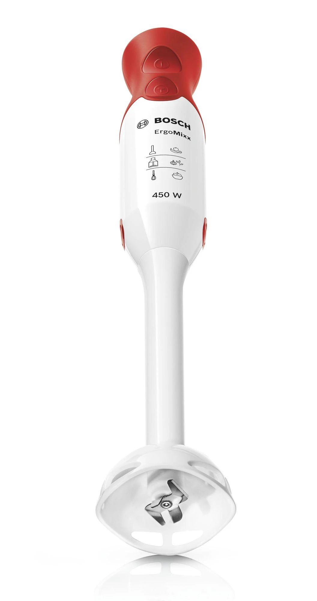 Bosch MSM64010 plakiklis Immersion plakiklis 450 W Raudona, Baltas