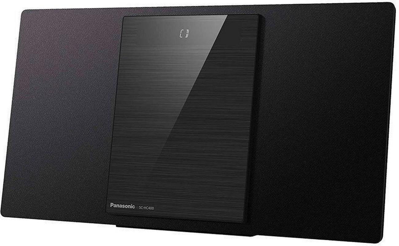 Muzikinis centras Panasonic Compact Stereo System SC-HC410EG-K Juodas, Bluetooth, Belaidė jungtis