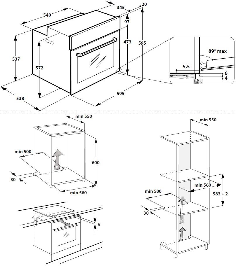 Orkaitė Whirlpool AKZM 8480 S