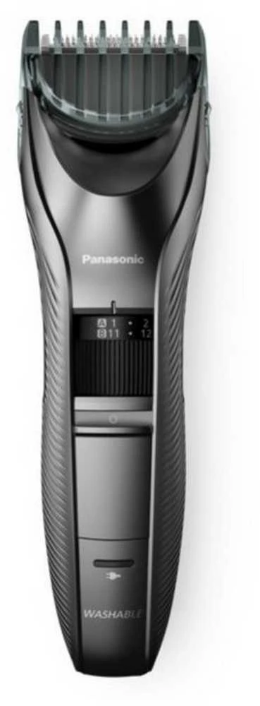 „Panasonic“ | Plaukų kirpimo mašinėlė | ER-GC63-H503 | Belaidė arba su laidiniu | Drėgnoms ir sausoms skutimosi mašinėlėms | Ilgio žingsnių skaičius: 39 | Tikslus žingsnis: 0,5 mm | Juodas
