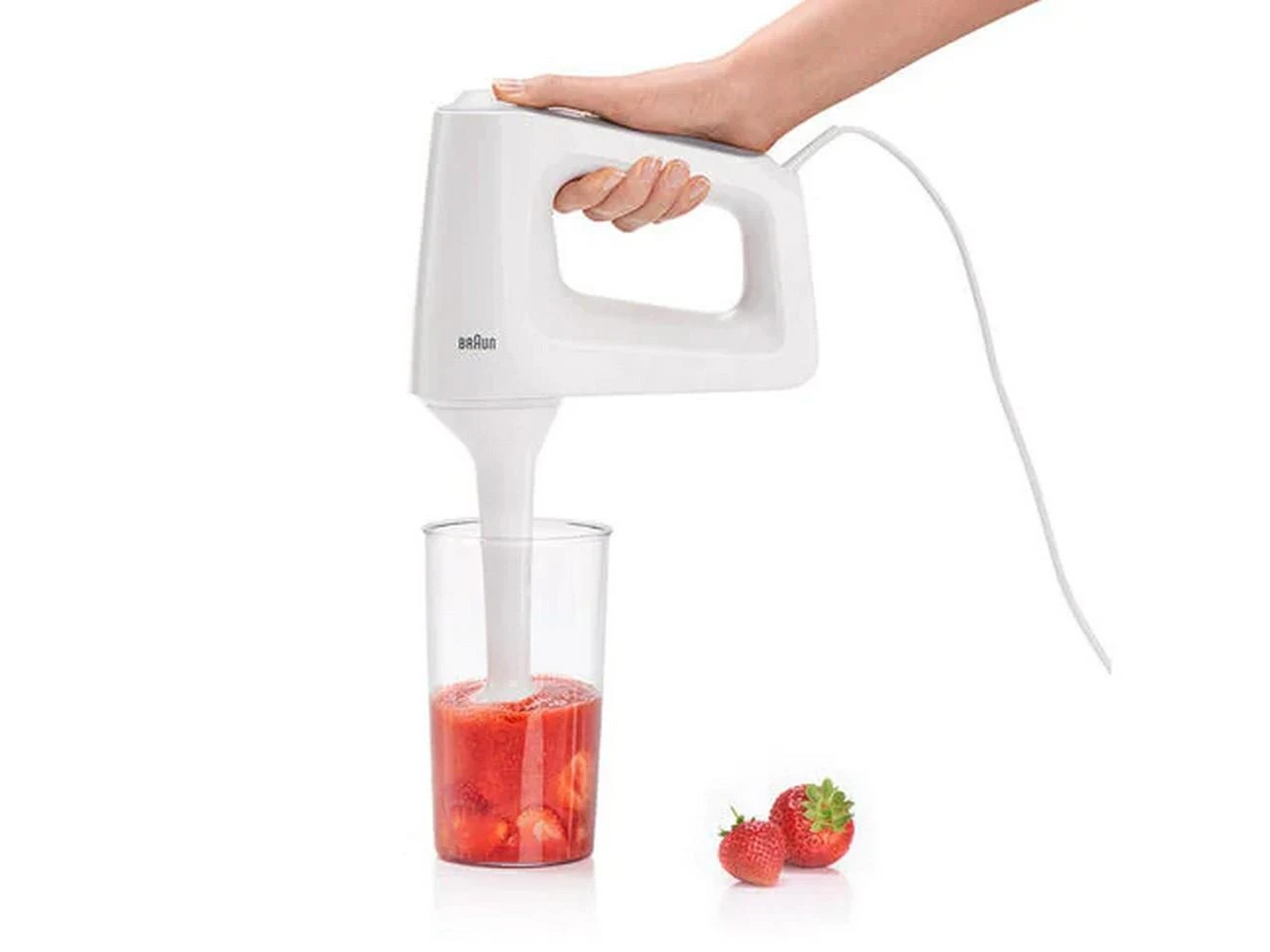 Plakiklis „Braun“ buitinis maišytuvas HM3135 „Braun MultiMix 3“.