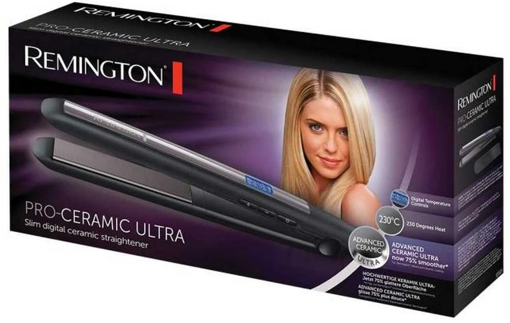 Plaukų tiesinimo žnyplės REMINGTON S5505 juodai rudos spalvos