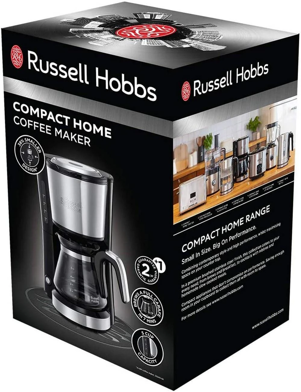 Kavos aparatas RUSSEL 24210-56 Russell Hobbs 24210-56 Compact Namų