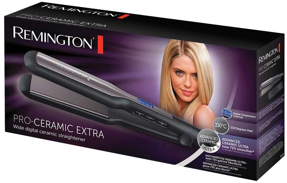Tiesinimo žnyplės REMINGTON S5525 (juodos spalvos)