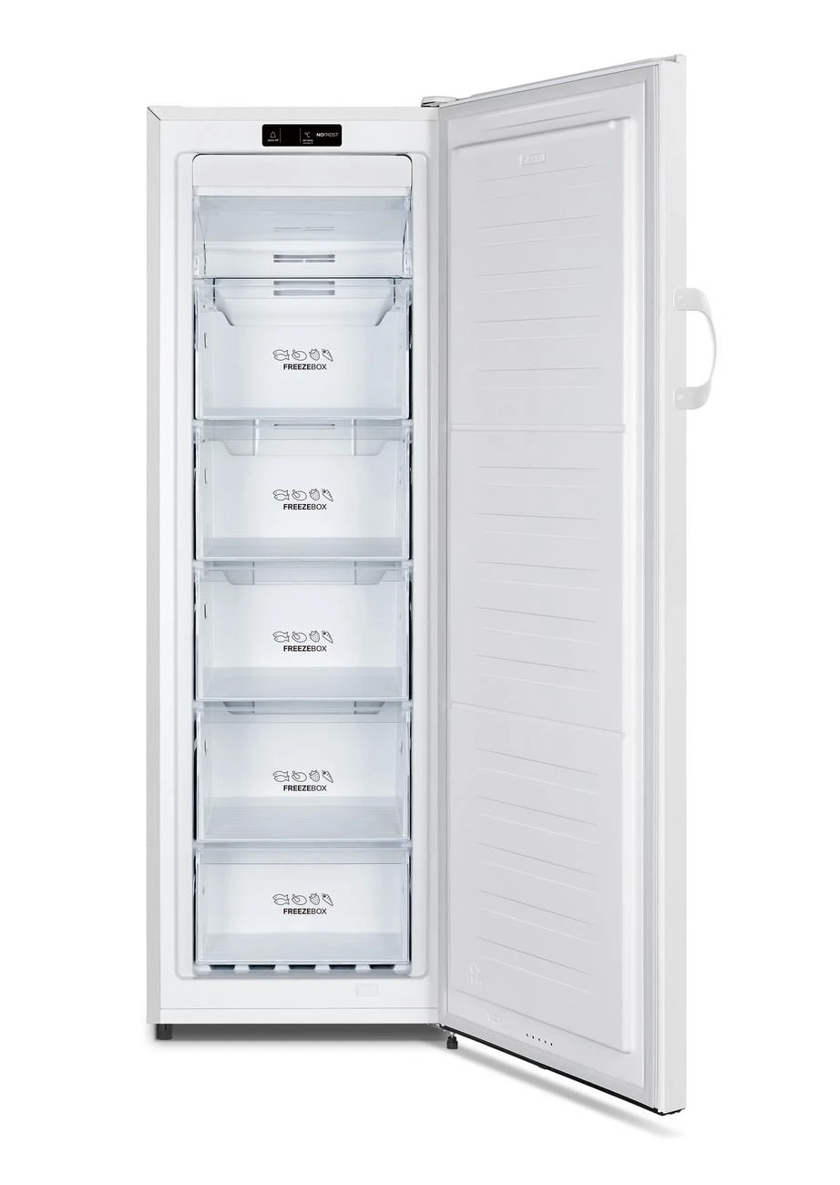 Gorenje | Šaldiklis | FN4172CW | Energijos vartojimo efektyvumo klasė E | Stačias | Laisvai stovintis | Aukštis 169,1 cm | Bendra grynoji talpa 194 L | No Frost sistema | Baltas