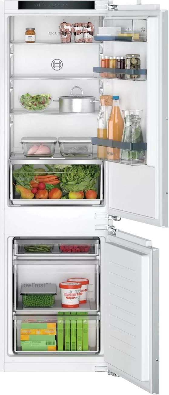 Įmontuojamas šaldytuvas Bosch KIV86VFE1 4 serija, Baltos spalvos