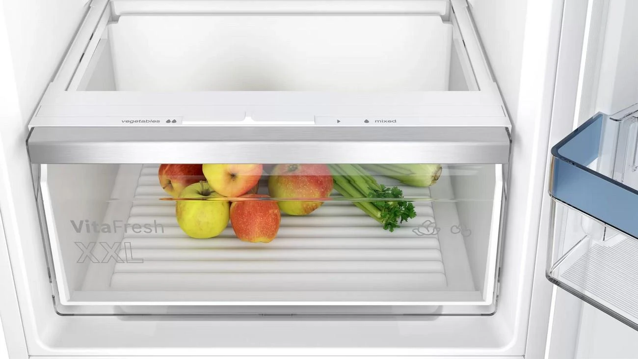 Įmontuojamas šaldytuvas Bosch KIV86VFE1 4 serija, Baltos spalvos