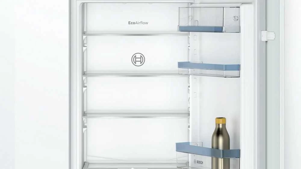 Bosch KIV86VSE0 Serija 4, Įmontuojamasis šaldytuvas-šaldiklis su šaldiklio skyriumi apačioje, 177.2 x 54.1 cm, slankiojantis vyris