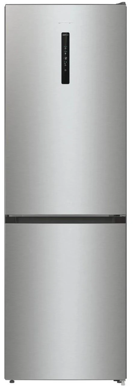 Gorenje | Šaldytuvas | NRK6192AXL4 | Energy efficiency class E | Free standing | Combi | Height 185 cm | No Frost system | Šaldytuvas net capacity 204 L | Šaldiklis net capacity 96 L | Ekranas | 38 dB | Stainless Steel