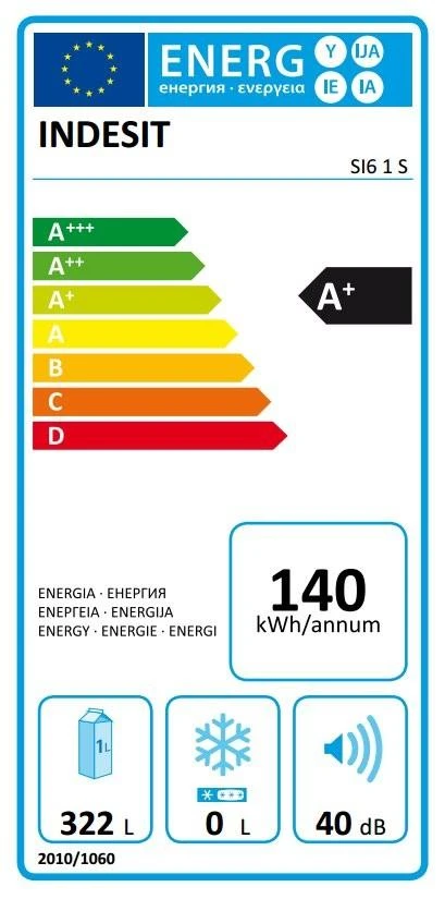 Šaldytuvas Indesit SI6 1 S