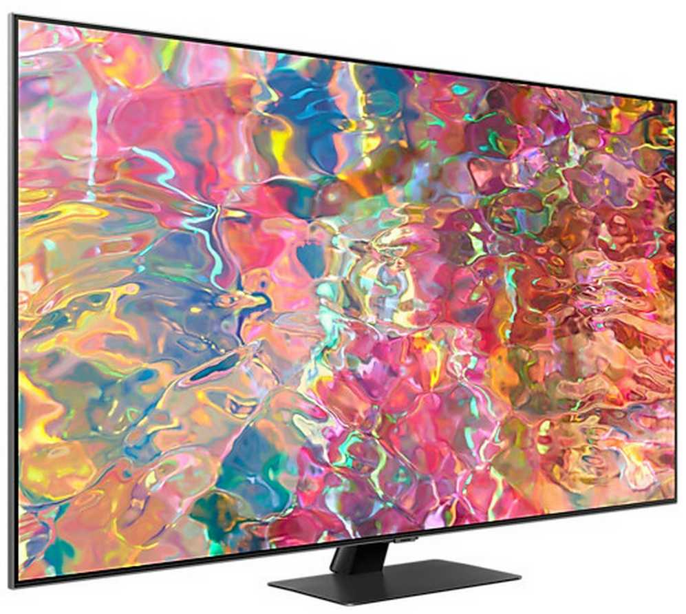 SAMSUNG televizorius QLED 55 colių QE55Q80CAT, modelis QE55Q80, žema