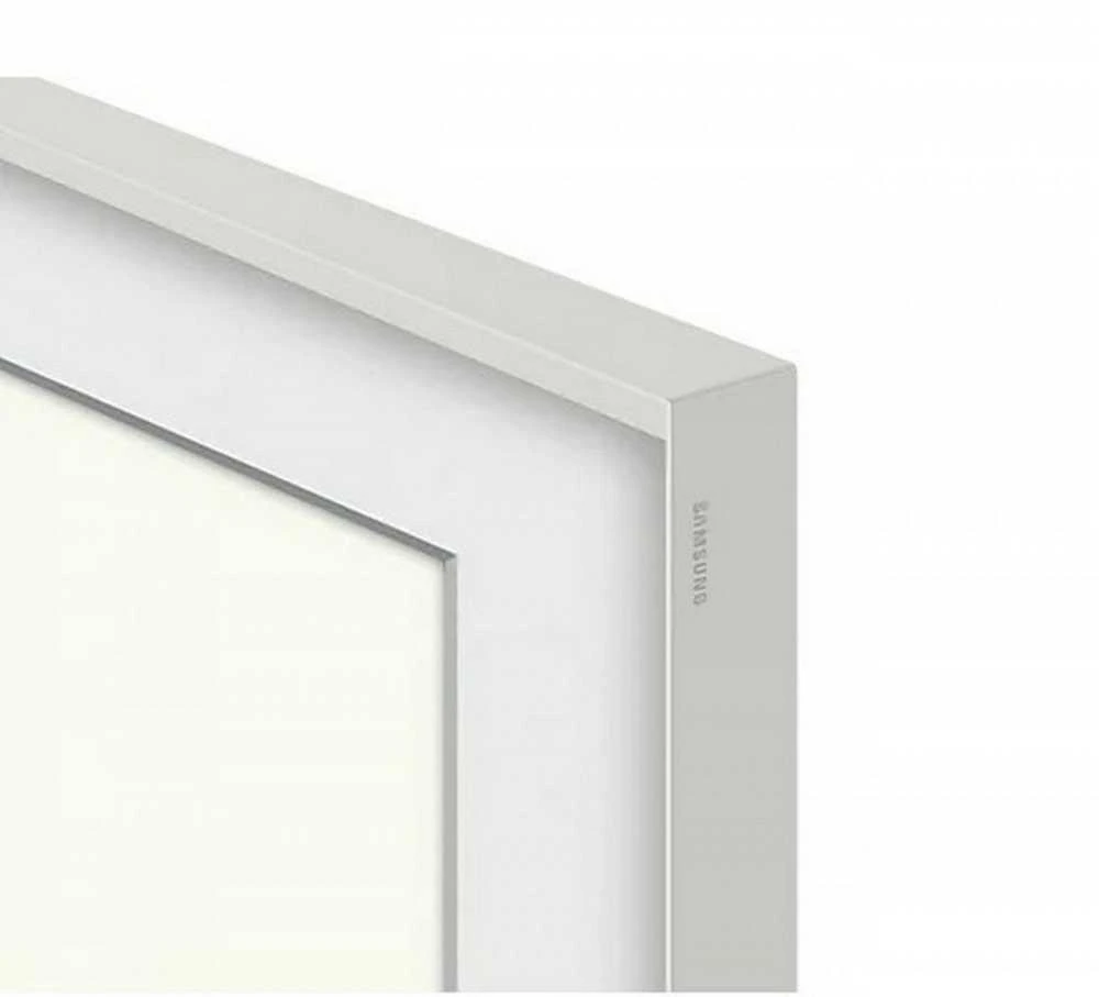 SAMSUNG Frame 55 Baltas Nuožulnus 2021 45 laipsnių įpjovimas viduje