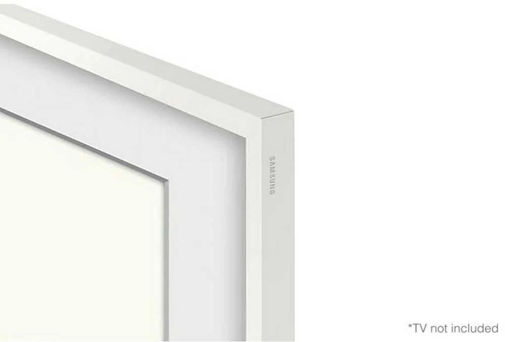 SAMSUNG Frame 55 Baltas Nuožulnus 2021 45 laipsnių įpjovimas viduje