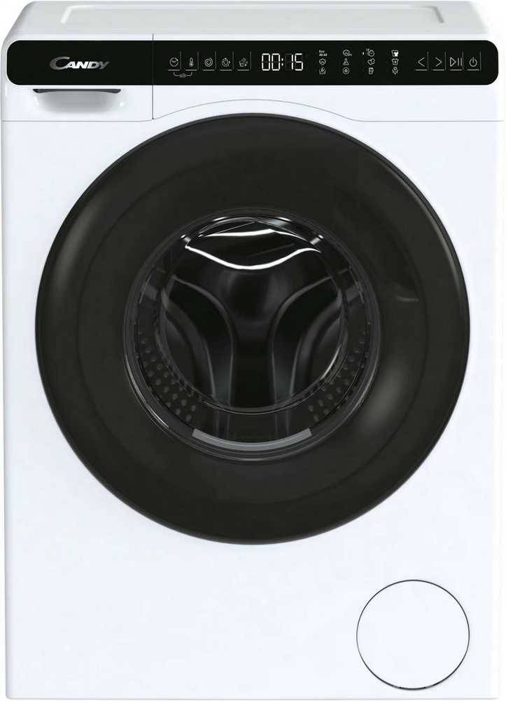 Candy | Skalbimo mašina | CW50-BP12307-S | Energy efficiency class A | Front loading | Skalbimo talpa 5kg | 1200 RPM | Gylis 49 cm | Plotis 51 cm | Ekranas | LCD | Baltas