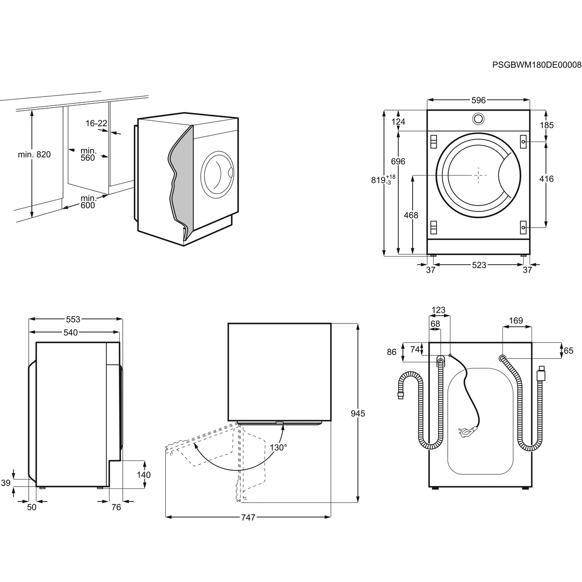 Skalbimo mašina Electrolux EW7W368SI