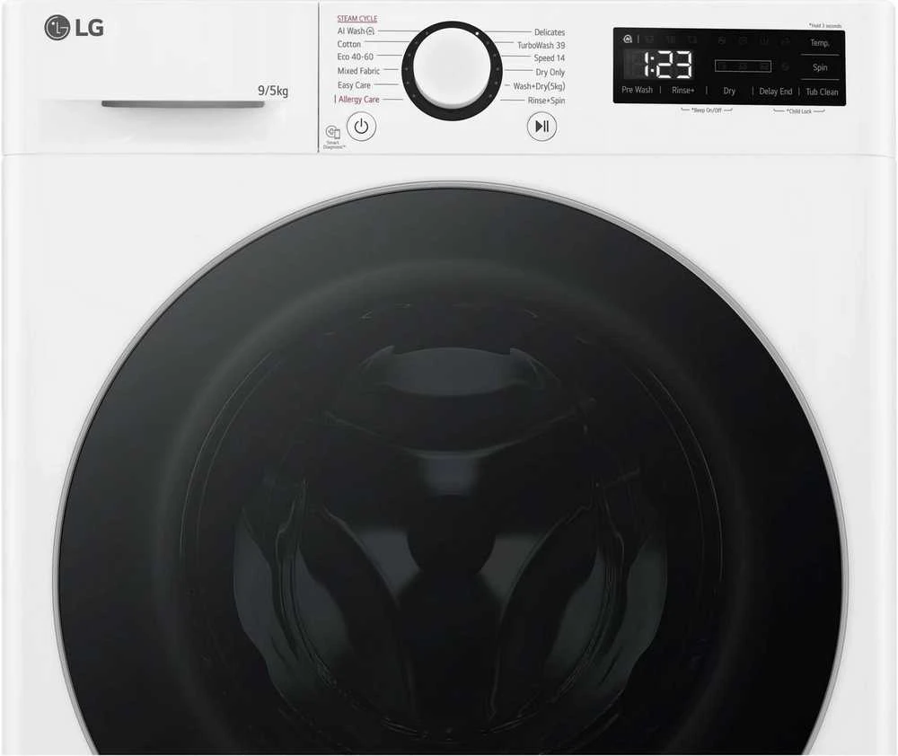LG Skalbimo mašina su džiovinimo funkcija LG F2DR509S1W 9/5kg.