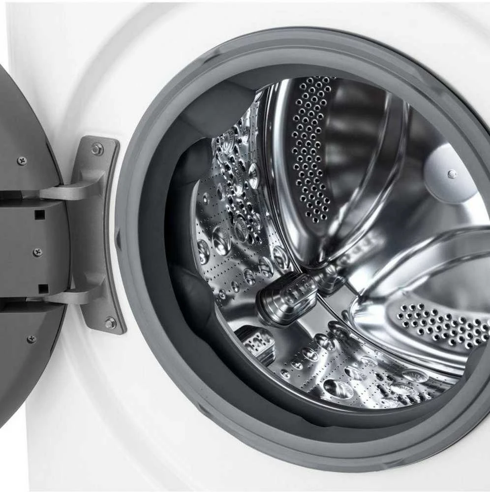 LG | Skalbimo mašina | F2WR508SWW | Energy efficiency class A | Front loading | Skalbimo talpa 8kg | 1200 RPM | Gylis 47.5 cm | Plotis 60 cm | Ekranas | LED | Steam function | Direct drive | Baltas