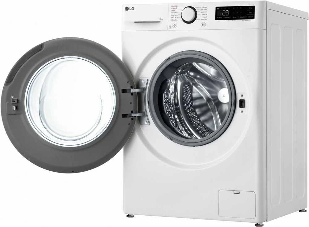 LG | Skalbimo mašina | F4WR513SBW | Energy efficiency class A-10% | Front loading | Skalbimo talpa 13 kg | 1400 RPM | Gylis 61.5 cm | Plotis 60 cm | LED | Direct drive | Baltas