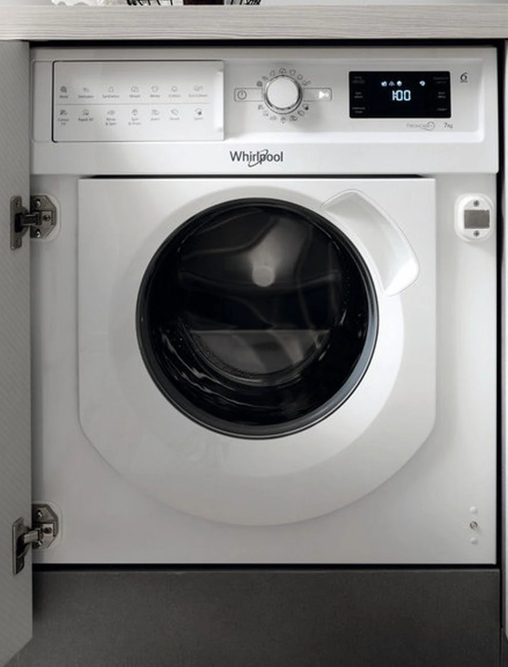 Įmontuojama skalbimo mašina Whirlpool BI WMWG 71483E EU N
