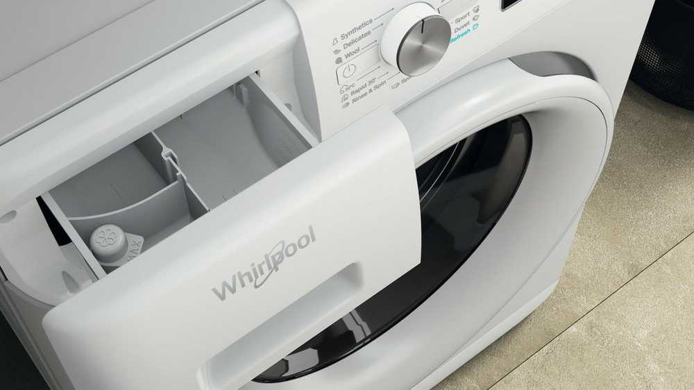 WHIRLPOOL Skalbimo mašina FFB 7259 WV EE, 7kg, 1200 rpm, Energy class B, Gylis 57.5 cm, Steam refresh, Inverter motor