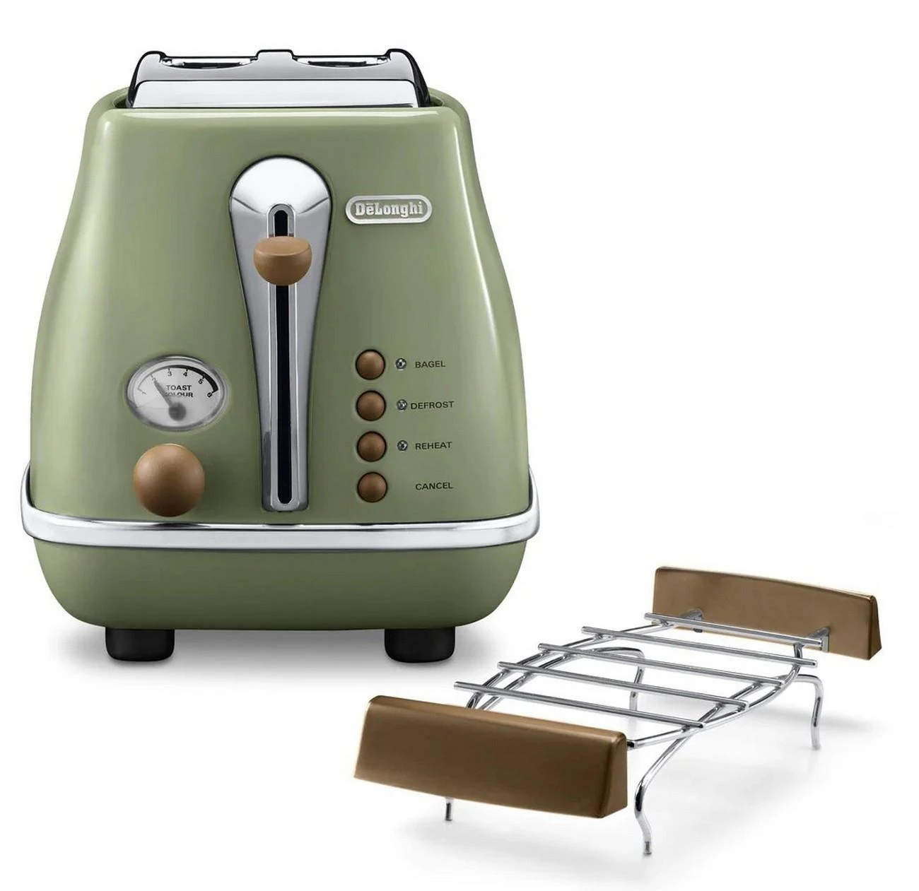 Skrudintuvas Delonghi CTOV2103GR žalias