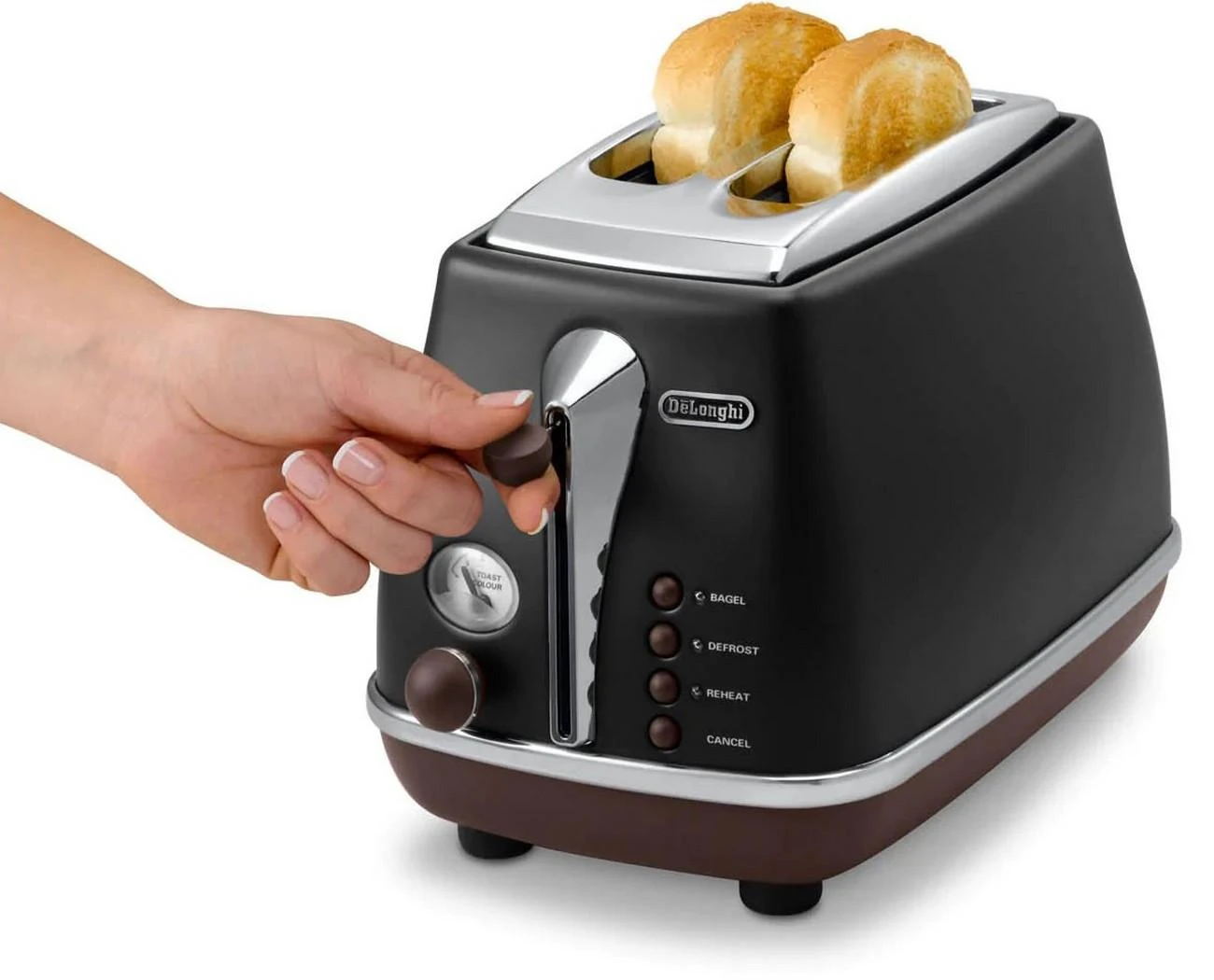 Skrudintuvas Delonghi CTOV2103BK juodas