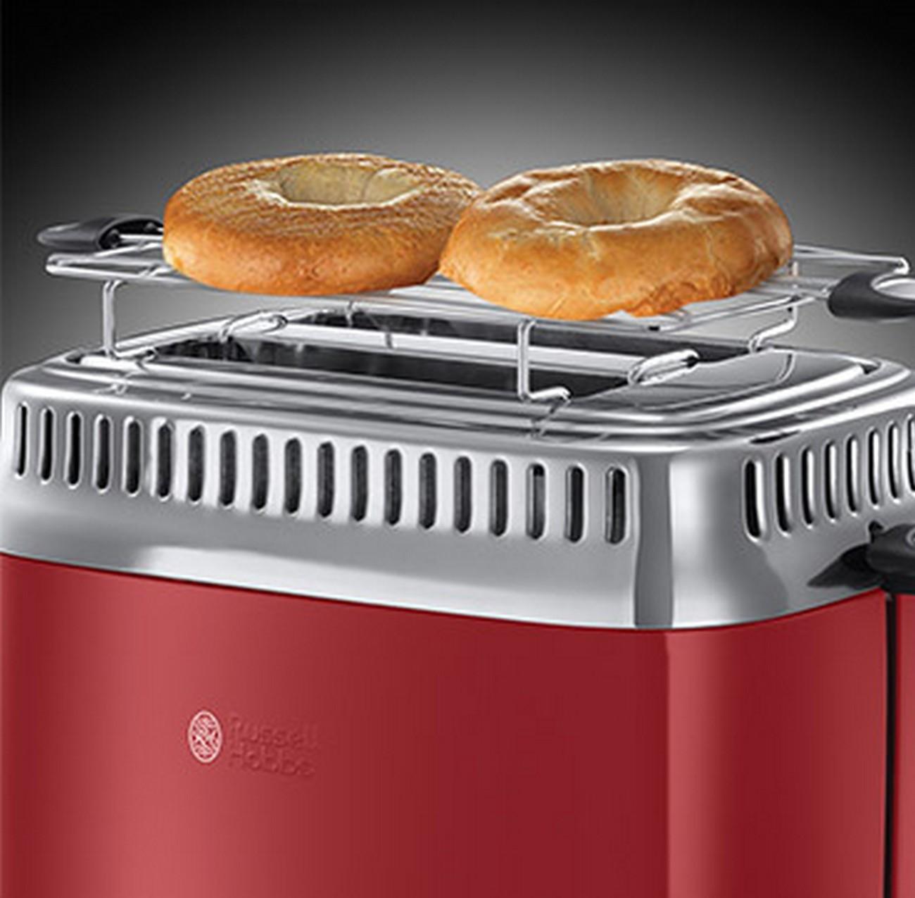 Russell Hobbs skrudintuvas Russel Hobbs Retro 21680-56 (1200 W, raudona spalva)