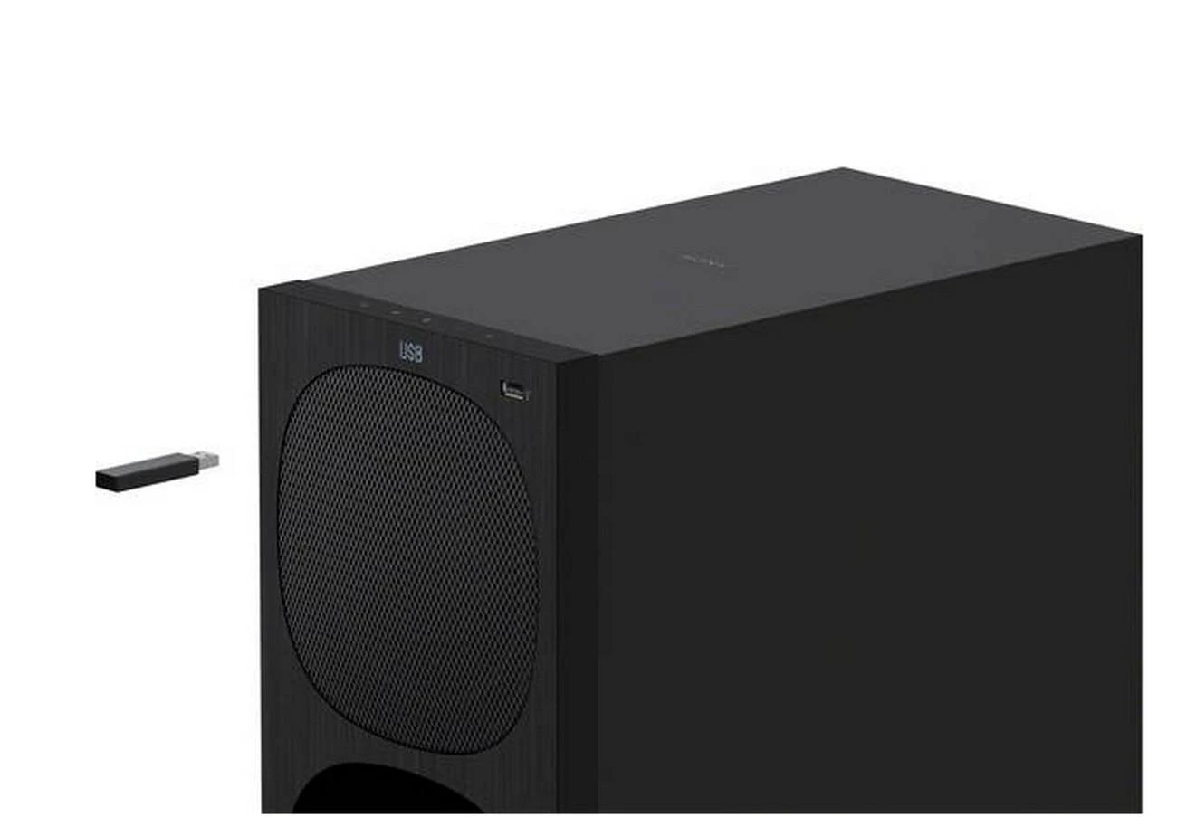 Namų kino sistema Sony | HT-S40R 5.1ch Home Cinema Soundbar with Wireless Rear Speakers | Juodas | No | USB port | Wi-Fi | Bluetooth | Belaidė jungtis