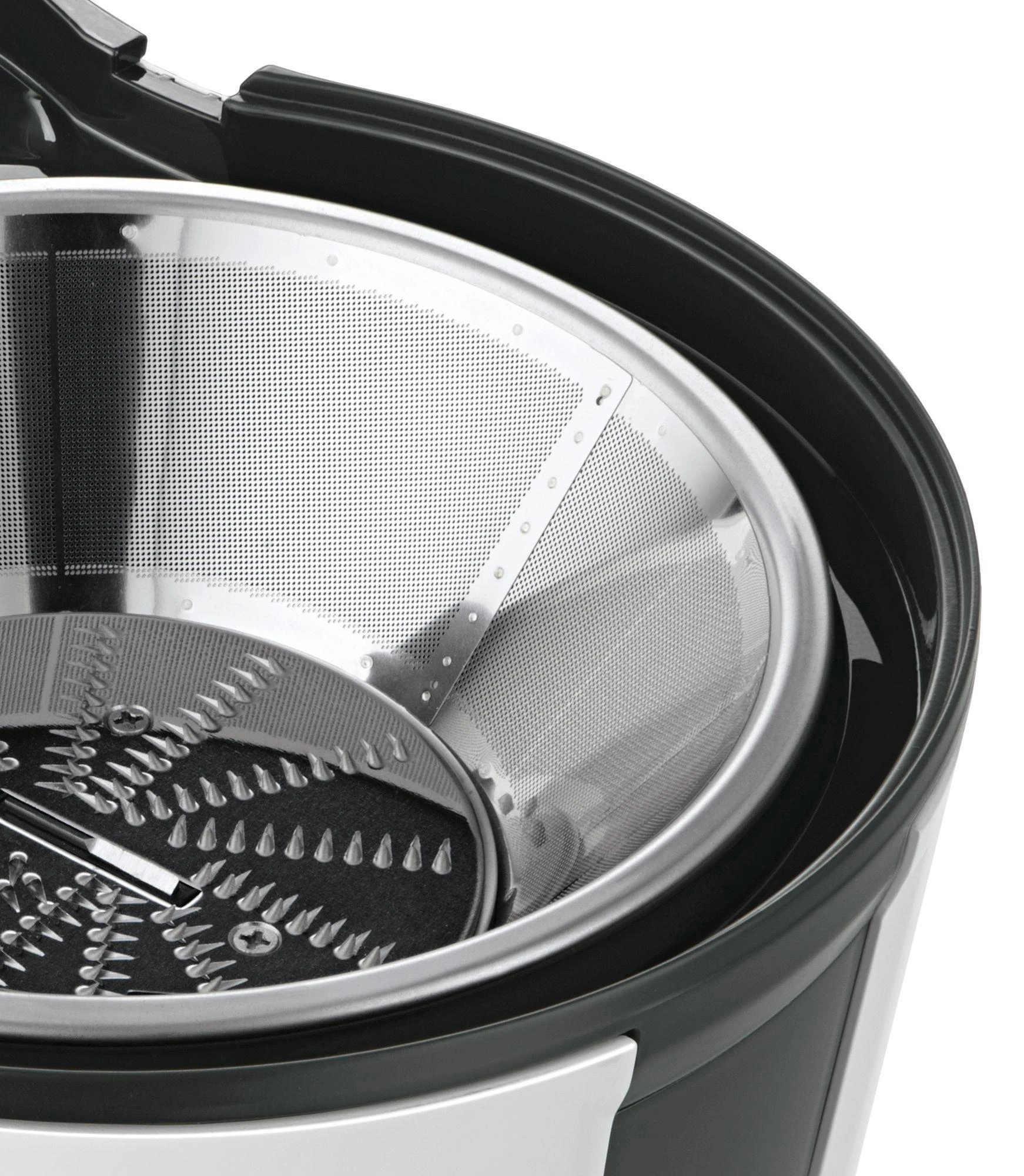 Sulčiaspaudė Juicer | Bosch | MES25A0 | Type Centrifugal juicer | Juodas/Baltas | 700 W | Extra large fruit input | Greičių skaičius 2