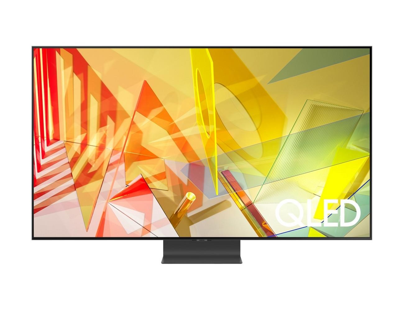 Televizorius Samsung QE55Q95TAT 139,7 cm (55") 4K Ultra HD Smart TV „Wi-Fi“ Juoda, Sidabras