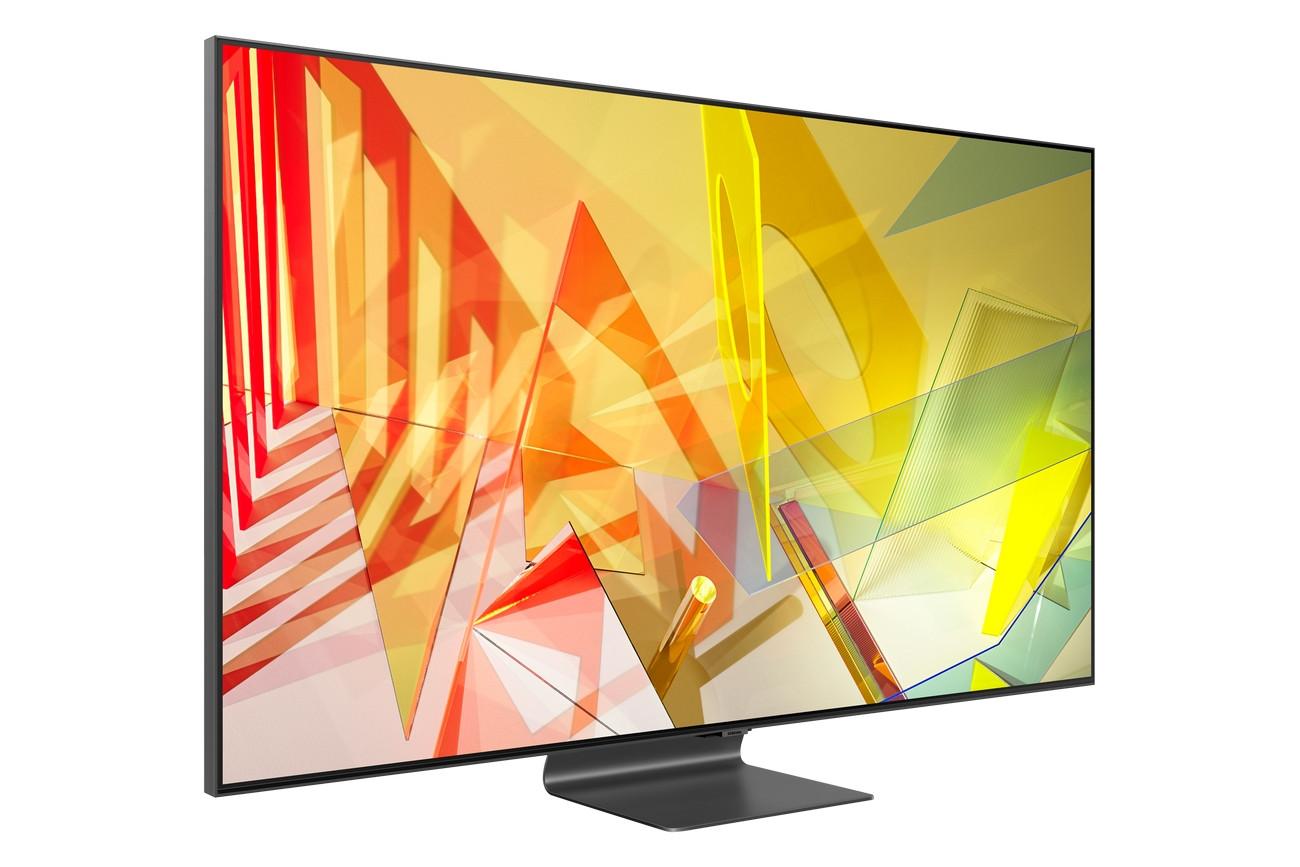 Televizorius Samsung QE55Q95TAT 139,7 cm (55") 4K Ultra HD Smart TV „Wi-Fi“ Juoda, Sidabras