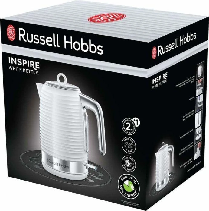 Elektrinis virdulys Russell Hobbs Inspire Baltas 24360-70