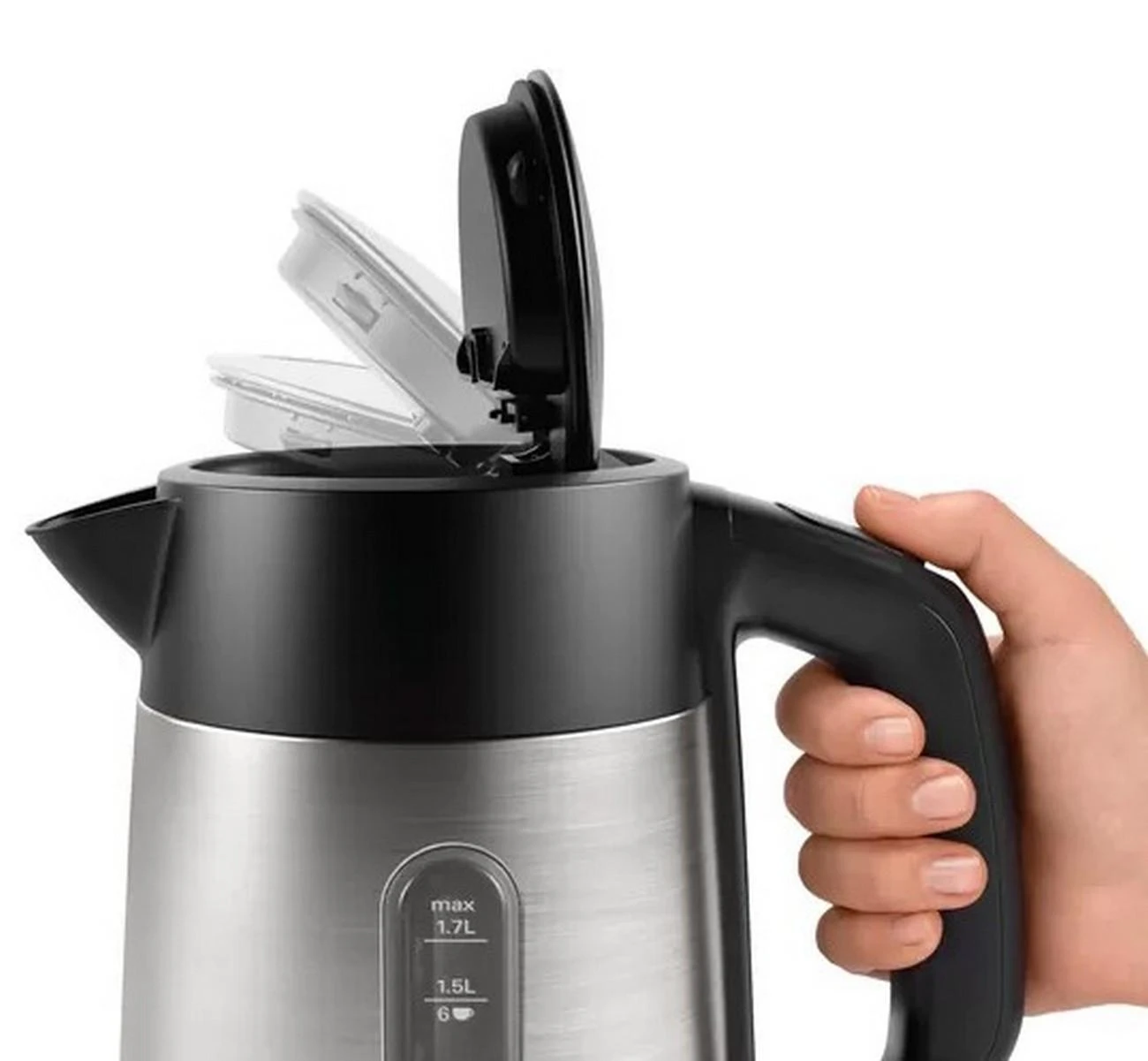 Virdulys Bosch DesignLine TWK4P440, nerūdijančio plieno