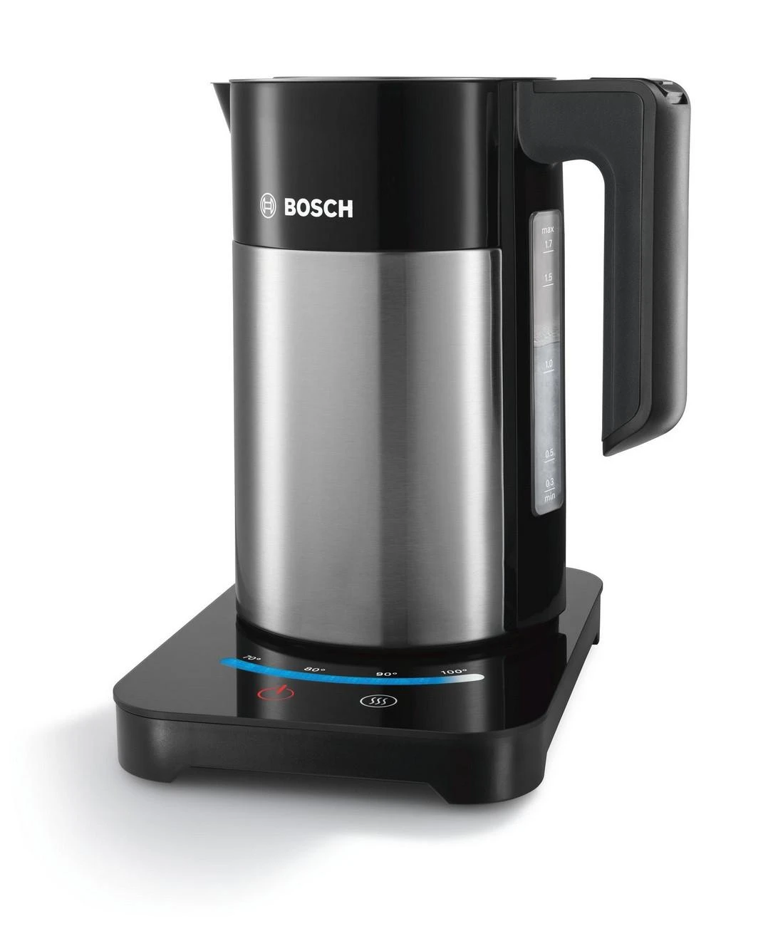 Bosch Virdulys, 1.7 l, Nerūdijančio plieno TWK7203