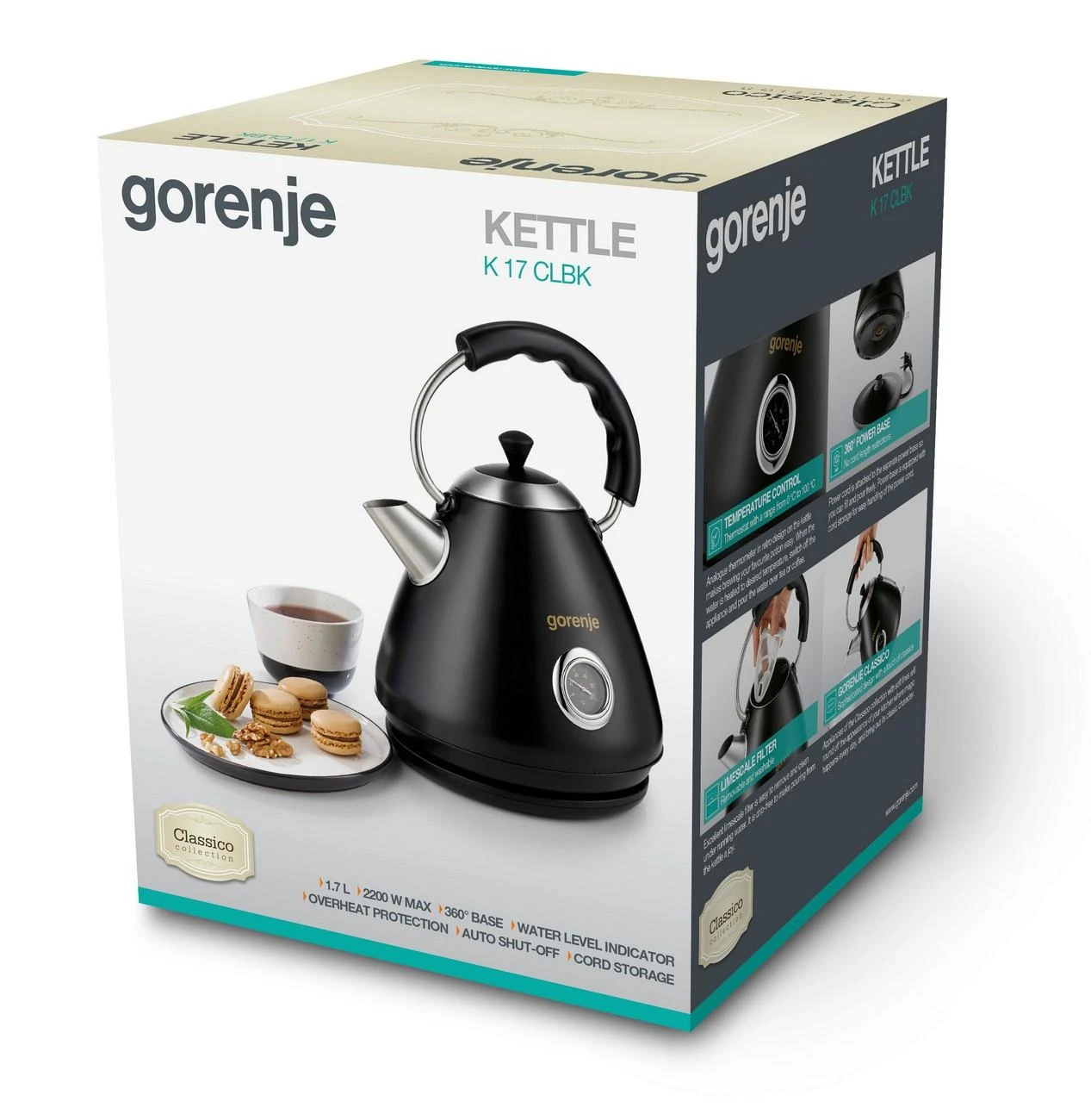 Virdulys GORENJE K17CLBK