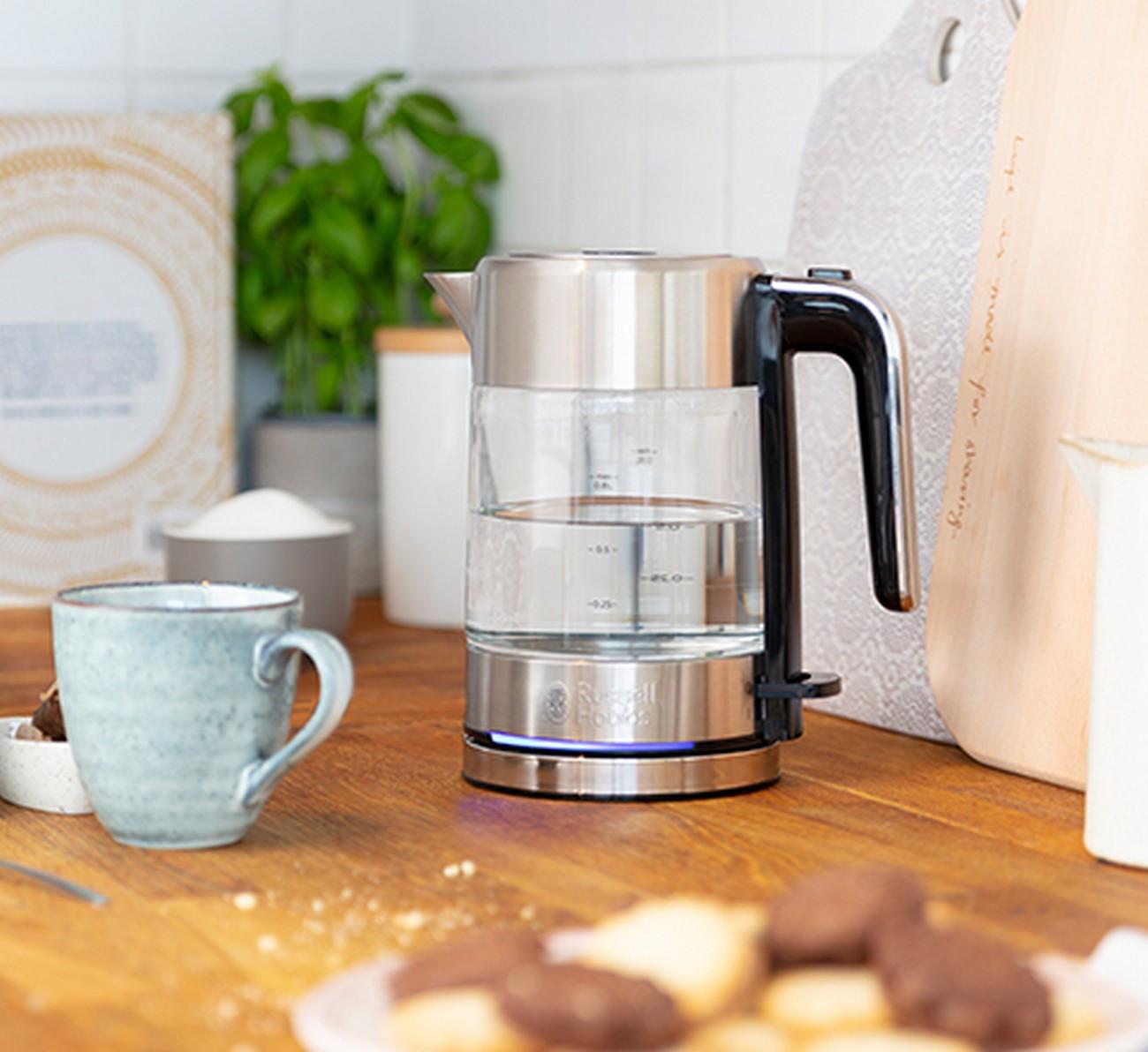RUSSEL 24191-70 Elektrinis virdulys Russell Hobbs 24191-70 Compact Home | 0,8L glass
