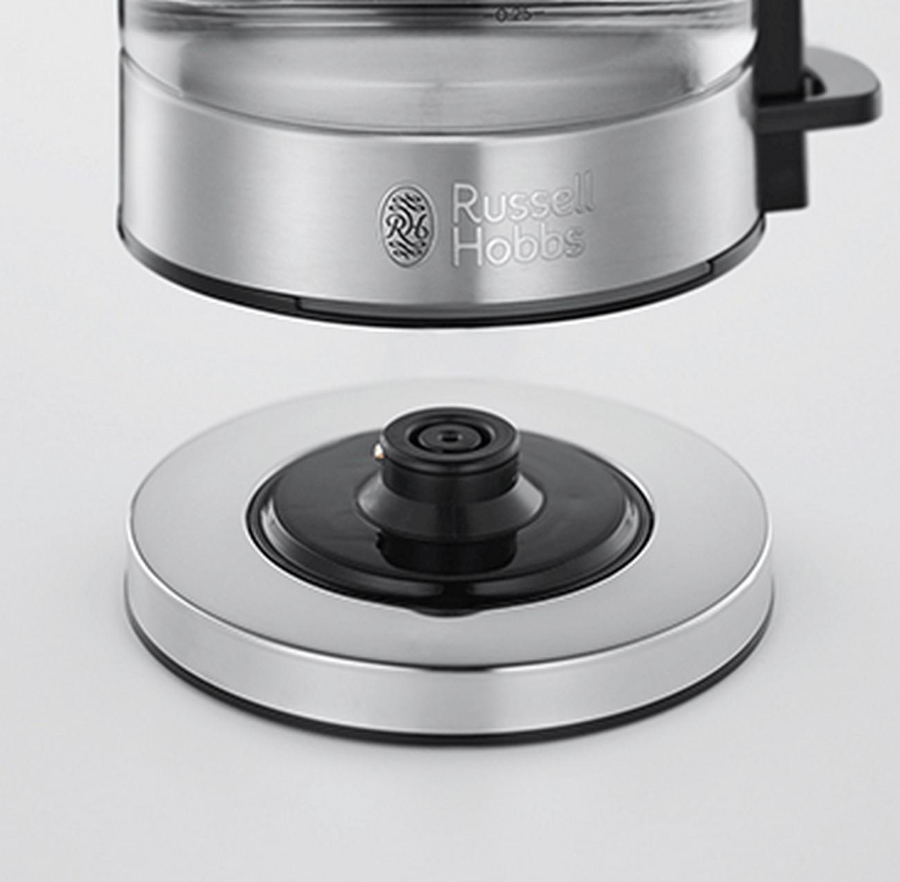 RUSSEL 24191-70 Elektrinis virdulys Russell Hobbs 24191-70 Compact Home | 0,8L glass