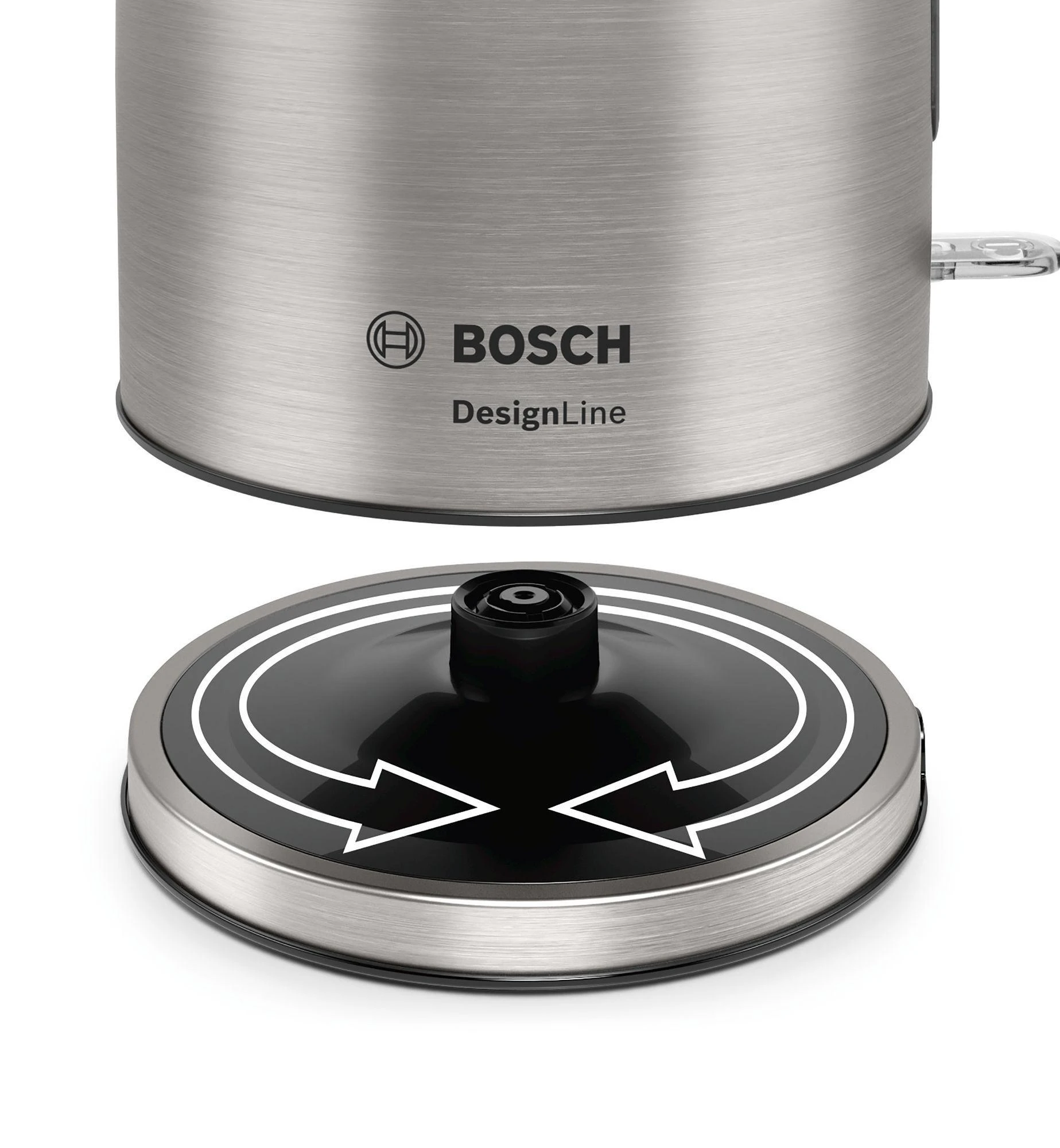 Bosch TWK5P480 Virdulys, DesignLine, Nerūdijančio plieno