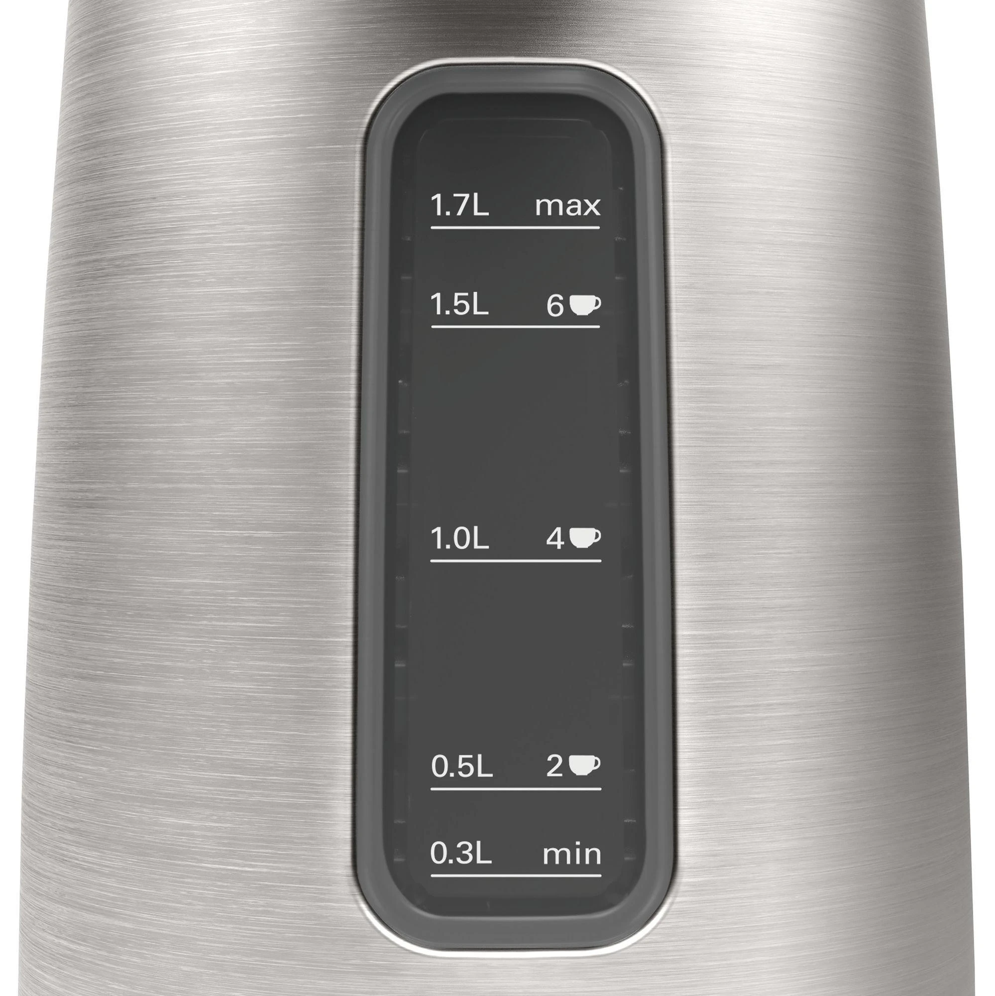 Bosch TWK5P480 Virdulys, DesignLine, Nerūdijančio plieno