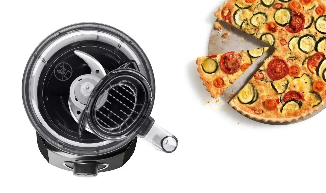 Virtuvinis kombainas Bosch | Food processor | MCM3201B | 800 W | Greičių skaičius 2 | Bowl capacity 2,3 L | Ice crushing | Maišytuvas | Juodas