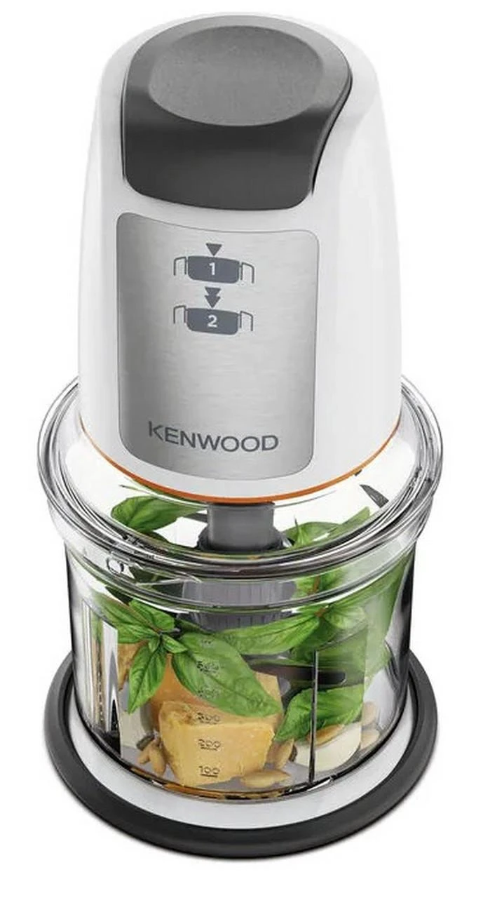 Kenwood EasyChop smulkintuvas su ingredientais dubenyje