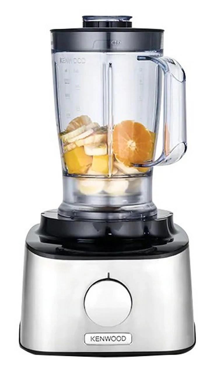 Virtuvinis kombainas KENWOOD Multipro Compact FDM301SS, 800W, 2 greičiai + impulsas, Nerūdijantis plienas peilių geležtės, Inox spalva
