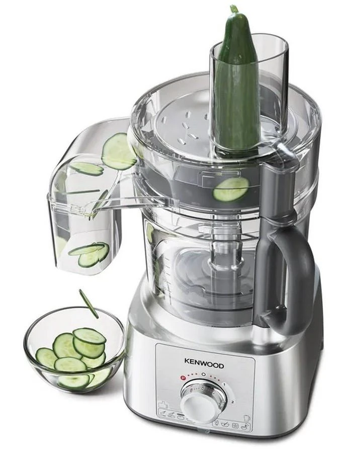 Virtuvinis kombainas Virtuvės kombainas KENWOOD FDP65.820SI MultiPro Express, 1000 W, 2 greičiai + impulsas, Nerūdijantis plienas peilio ašmenys, Inox spalva